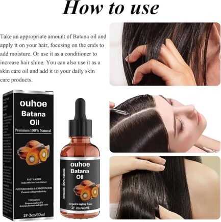 100% Pure Organic Hair Oil