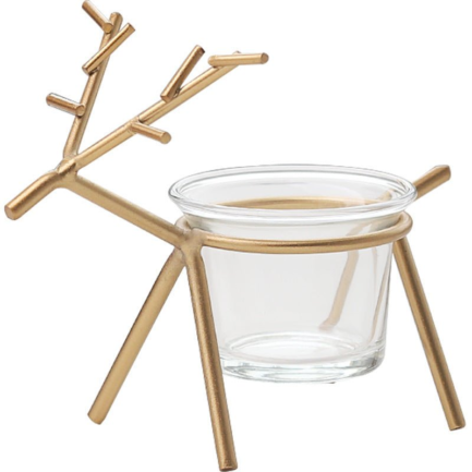 Wrought Iron Fawn Candle Holder - Image 5