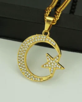 Zircon Moon and Star Set